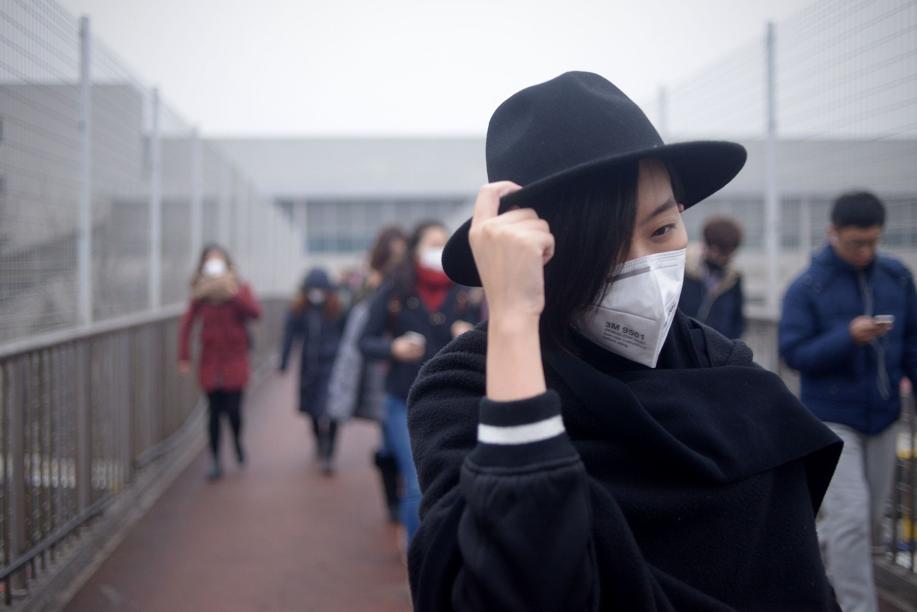 EN IMAGES. Pékin en «alerte rouge» à la pollution