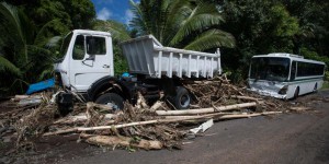 EN IMAGES. Polynésie : l'Est de Tahiti inondé après de fortes pluies