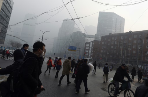 Pékin : de nouveau une alerte rouge à la pollution de l'air
