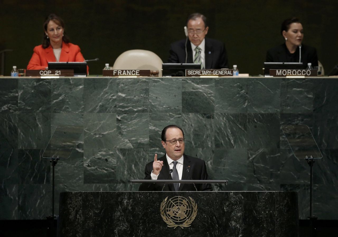 Climat : 171 pays réunis à New York signent l'accord de Paris