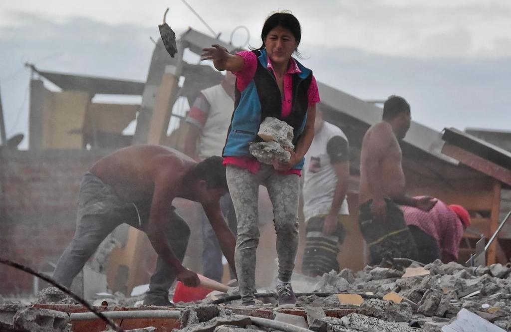 EN IMAGES. L'Equateur meurtri par un violent séisme
