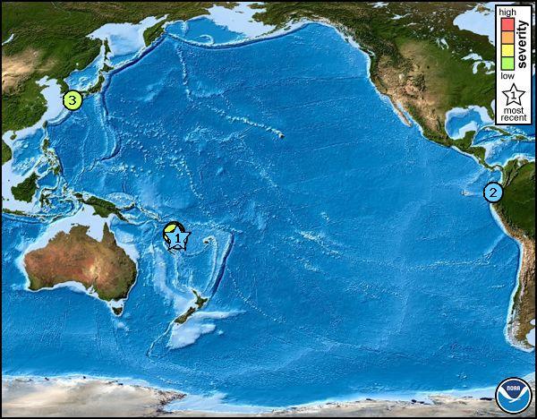 Océan Pacifique : séisme de magnitude 7,3 au Vanuatu, alerte au tsunami