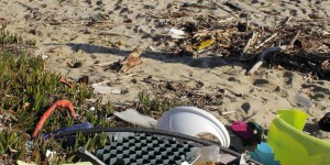 Pollution : sous les ordures, la plage