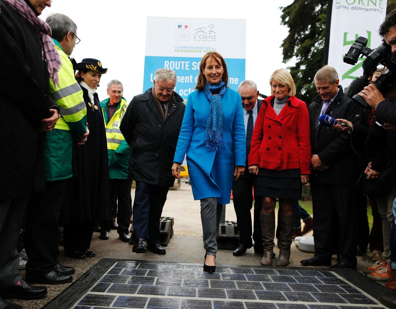 Normandie : les travaux de la première route solaire débutent 