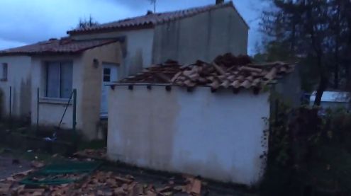 VIDEO. Hérault : scènes de désolation après une mini-tornade à Saint-Martin-de-Londres