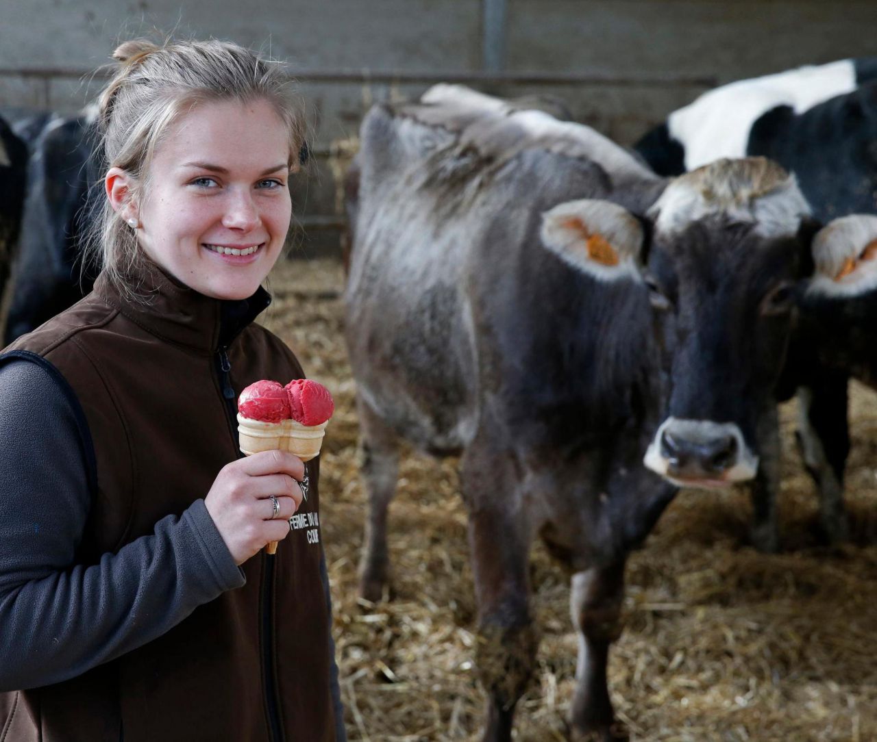 Agriculture : Caroline, 19 ans, veut faire des glaces à la ferme