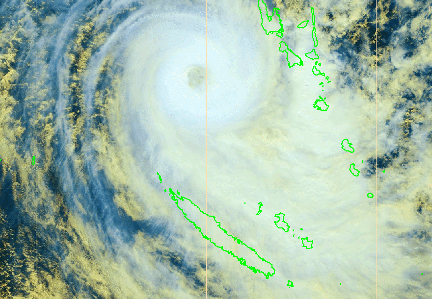 Le cyclone Donna s'apprête à frapper la Nouvelle-Calédonie