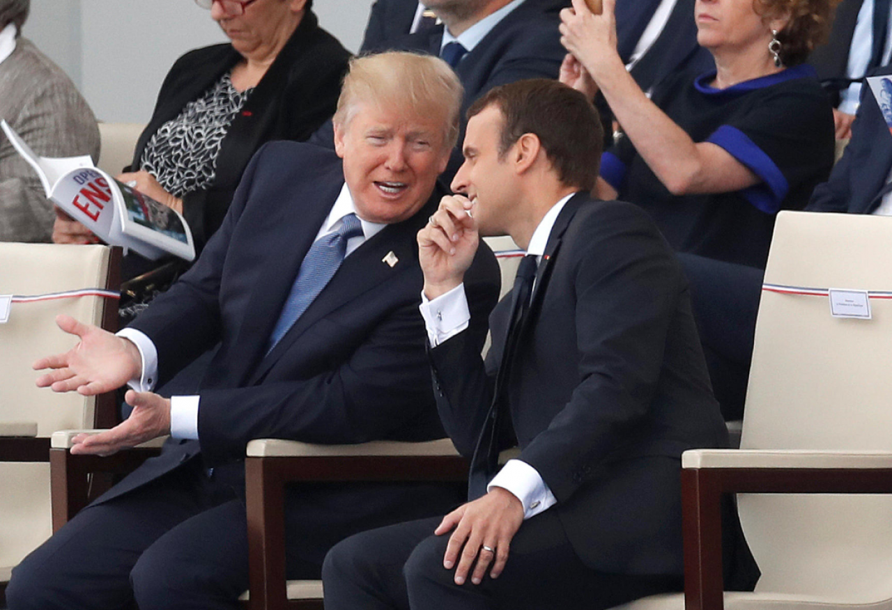 Climat : Macron pense que Trump «va essayer de trouver une solution»