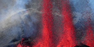 La Réunion : troisième éruption de l'année pour le Piton de la Fournaise