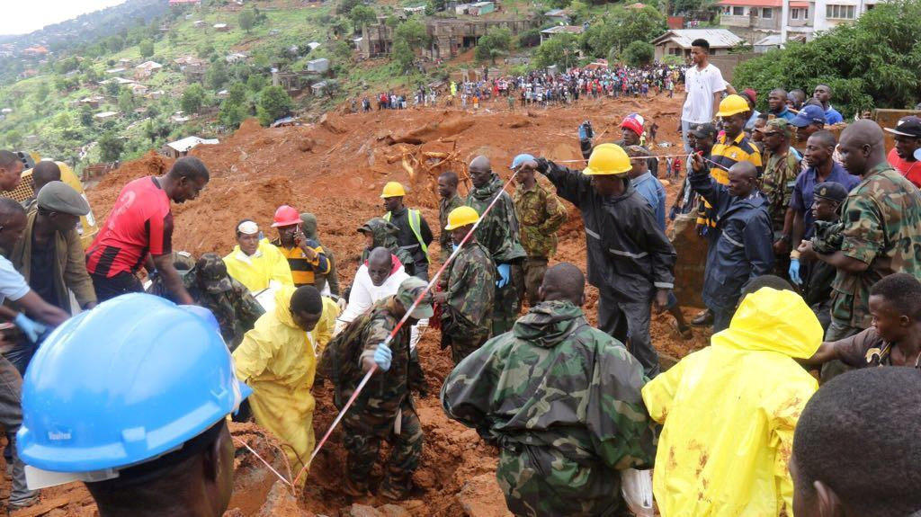Inondations en Sierra Leone : les recherches se poursuivent pour retrouver des victimes