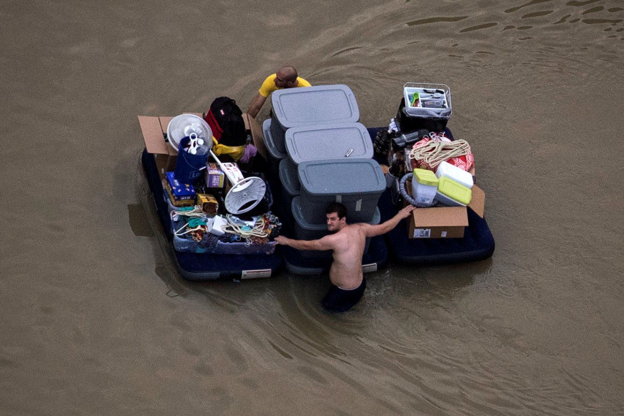 Tempête Harvey : les images aériennes des inondations