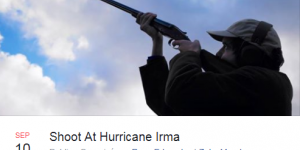 Irma : un shérif américain demande de ne pas tirer sur l'ouragan avec un fusil