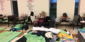 Ouragan Irma : dans un refuge à Miami