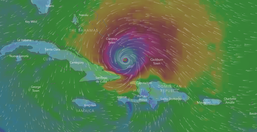 Ouragan Irma : rétrogradé en catégorie 4, il faiblit un peu