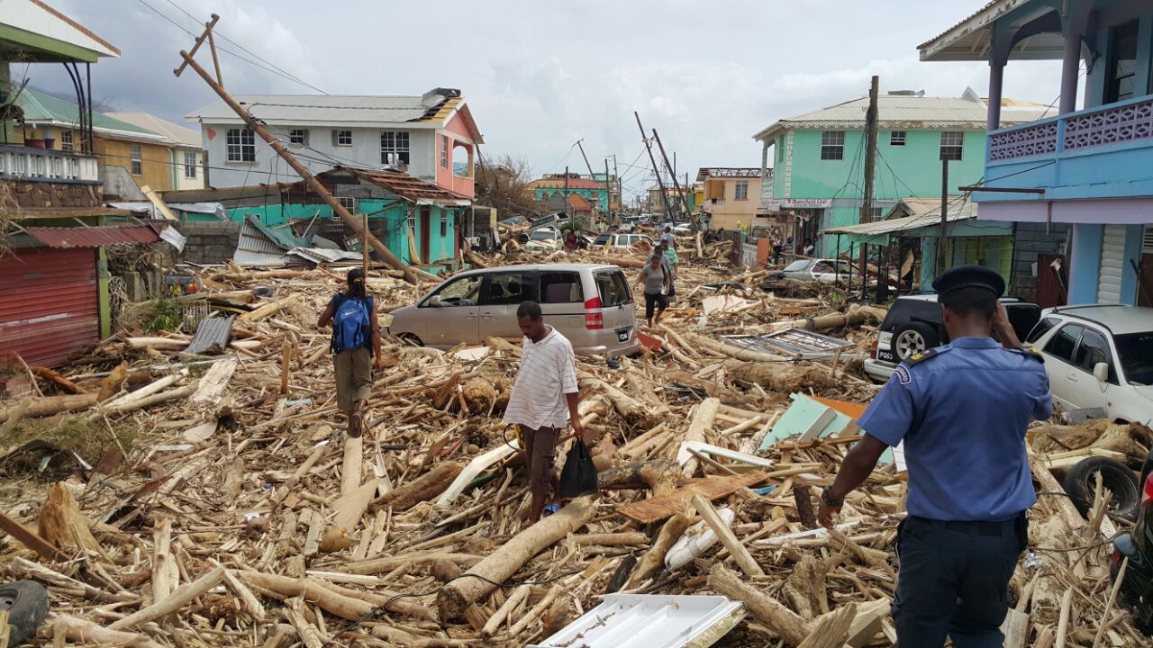 Ouragan Maria : l'aide française commence à arriver à la Dominique