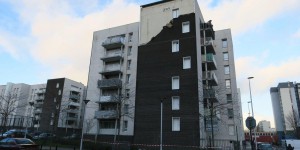 Aulnay : la façade de l’immeuble s’écroule à cause du vent