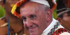 EN IMAGES. Le pape François en Amazonie au secours des Indiens