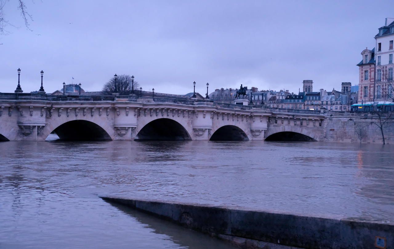 Paris : un pic de crue inférieur à 6 mètres dans la nuit de samedi à dimanche