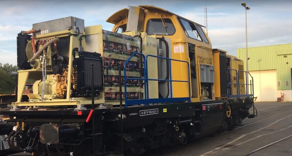 Une locomotive hybride 100% française sur les rails
