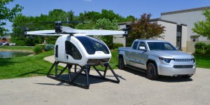 SureFly, un hélicoptère hybride et autonome