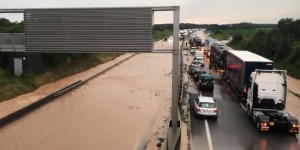 Haut-Rhin : l’autoroute coupée par une coulée de boue
