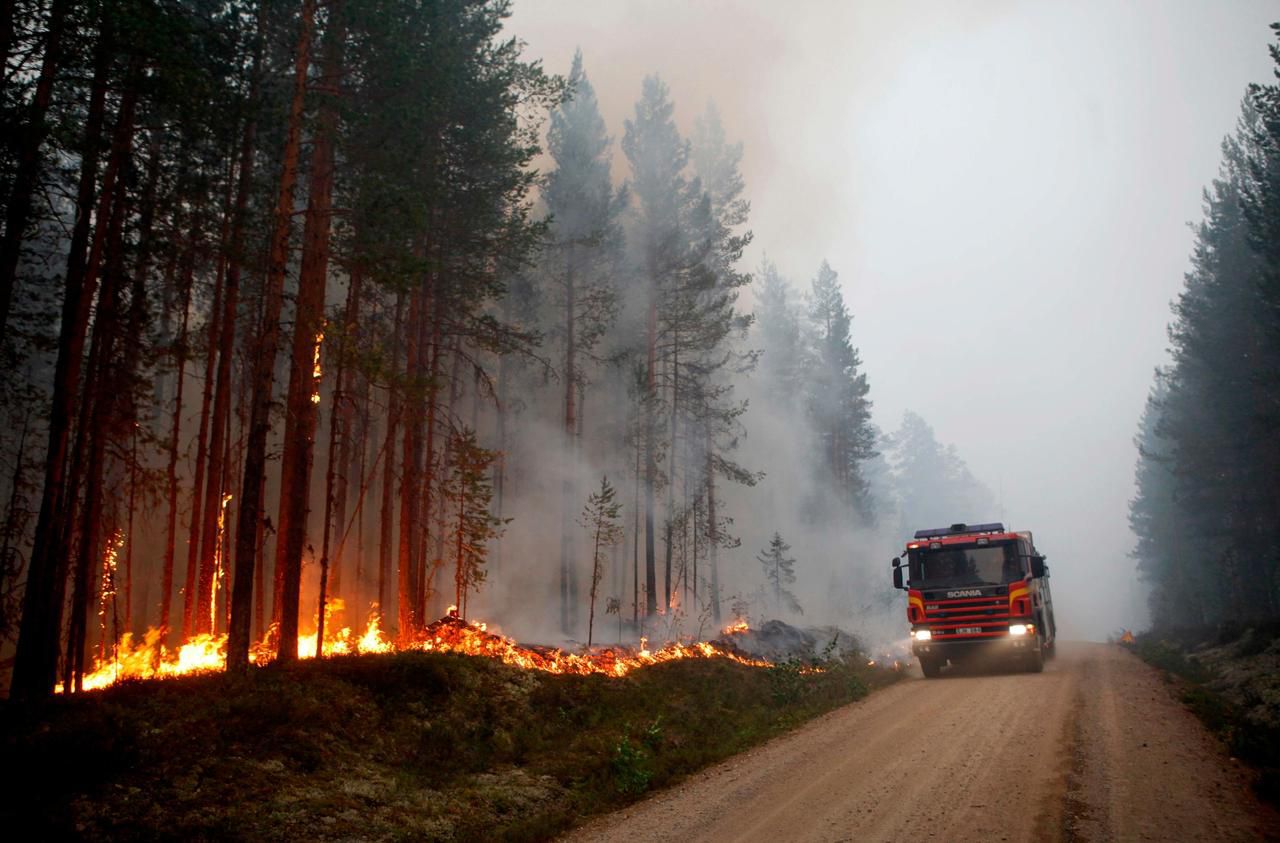 Incendies et sécheresse dans l’Europe du Nord en pleine vague de chaleur