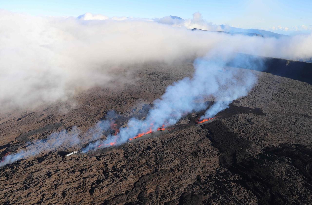 La Réunion : fin d'éruption au Piton de la Fournaise