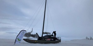 Un voilier hybride contre la fonte des glaces
