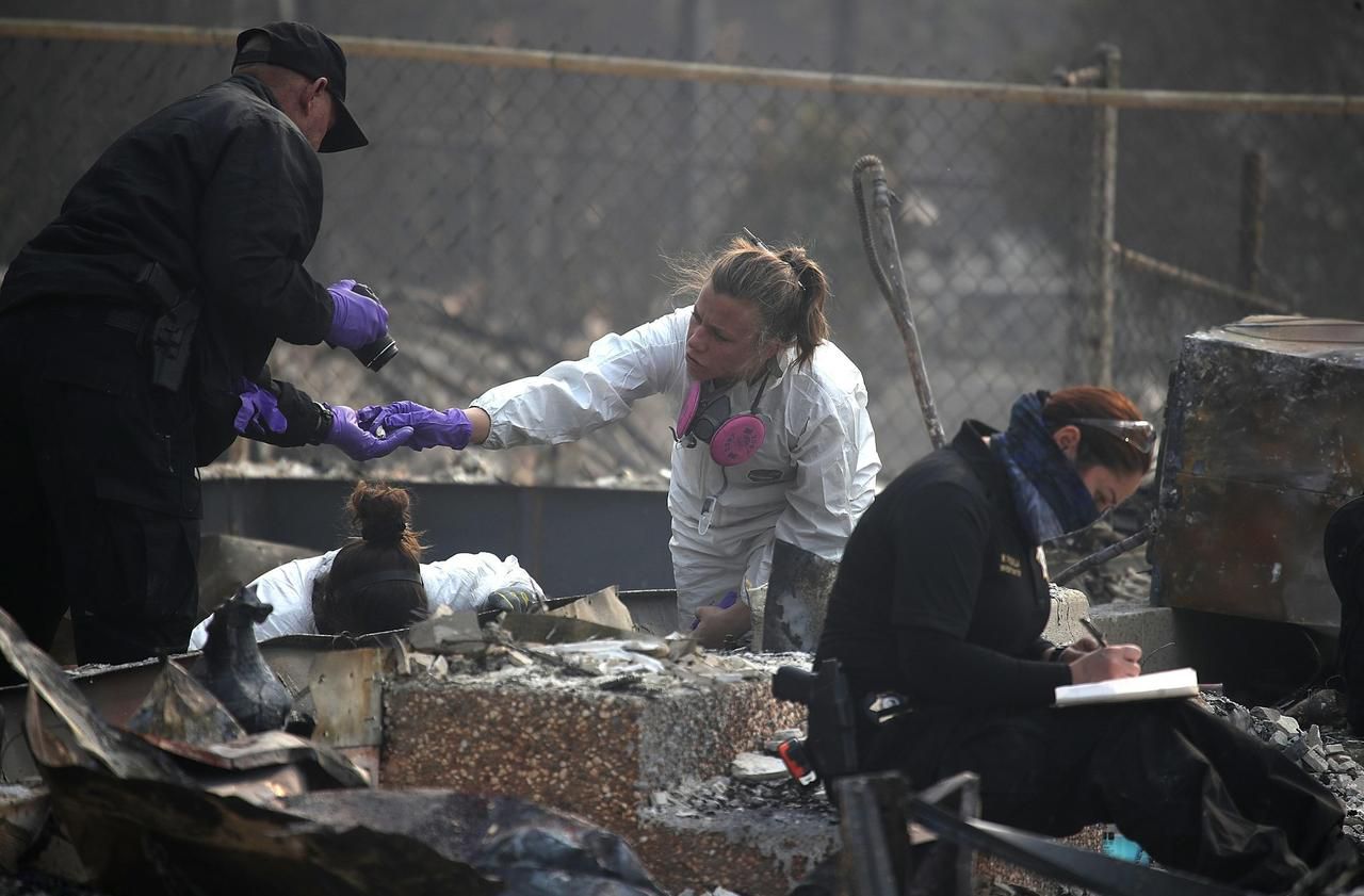 Incendies en Californie : au moins 71 morts, plus de 1000 disparus