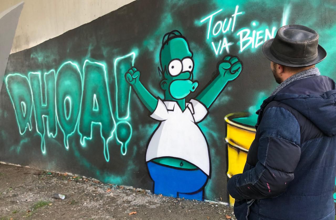 A Rouen, la catastrophe de Lubrizol inspire le street art