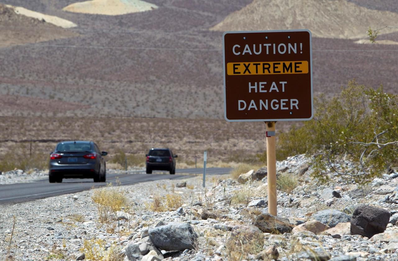 Météo  : 54,4°C dans la Vallée de la Mort aux Etats-Unis, un record mondial !