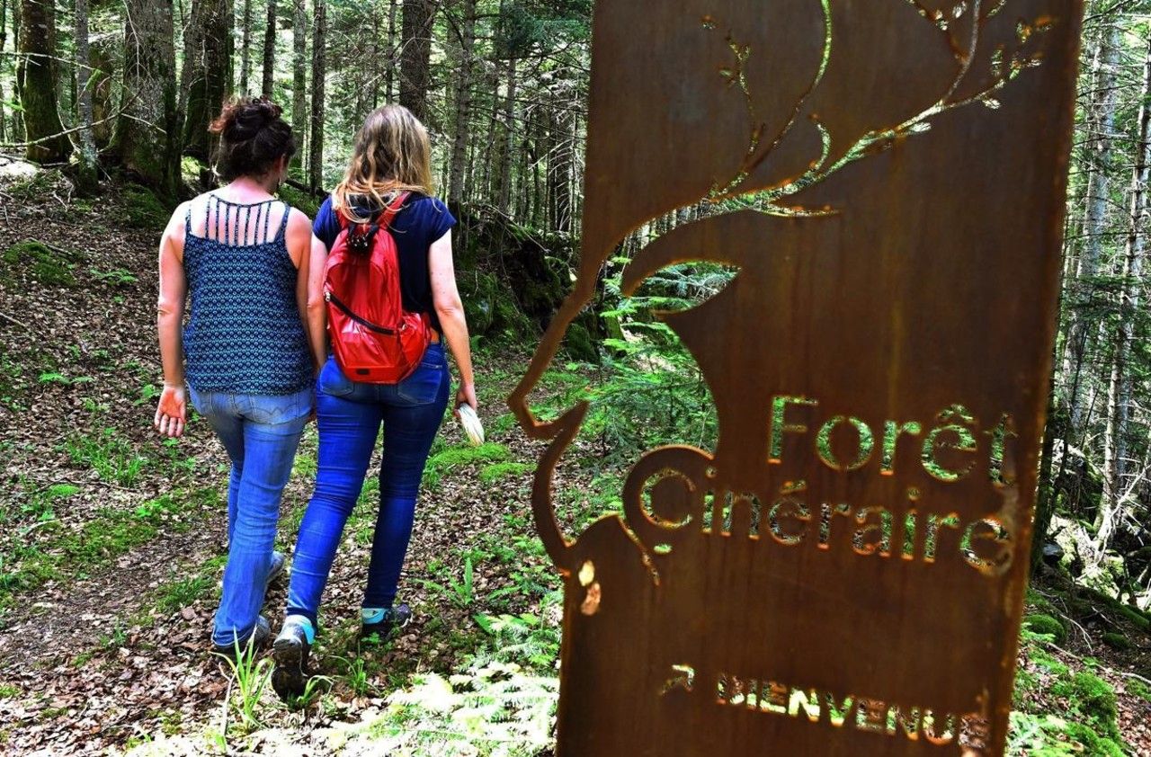 Haute-Garonne : dans la forêt cinéraire d’Arbas reposent déjà une vingtaine de défunts
