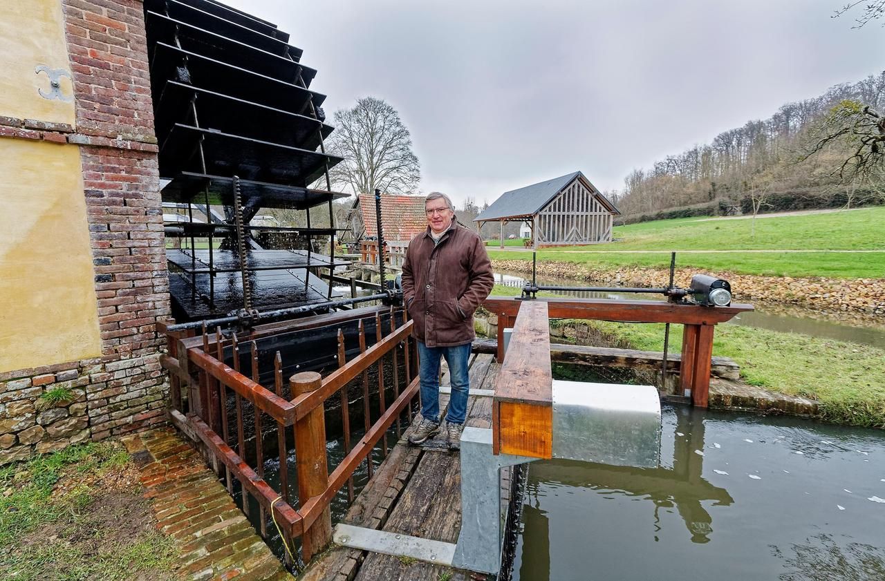 Dans l’Eure, Denis Chedeville se bat pour les moulins à eau