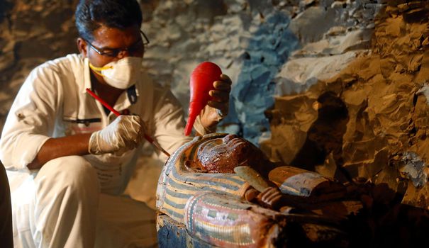EN IMAGES. La tombe d'orfèvre où l'Égypte a trouvé des momies, près de Louxor
