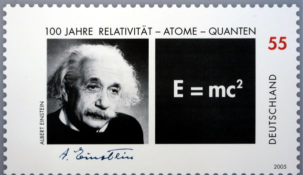 Le physicien Albert Einstein et sa théorie de la relativité