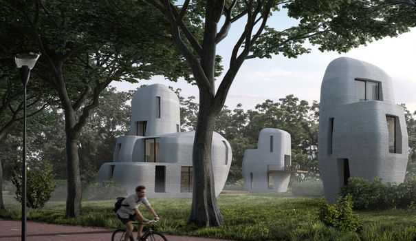 Ces maisons sont imprimées en 3D