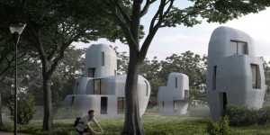 Ces maisons sont imprimées en 3D