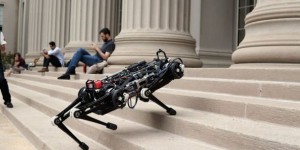 Cheetah 3, le robot du MIT, marche et saute sans rien voir