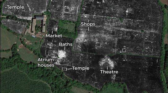Italie : une cité romaine cartographiée grâce à des radars