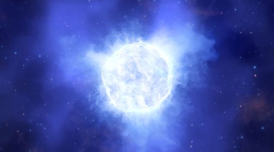 Une étoile 2,5 millions de fois plus brillante que le soleil disparaît des radars