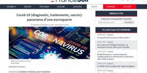 'Stop aux menaces de France Soir et au harcèlement des porteurs de la parole scientifique'