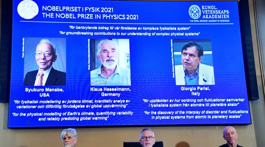 Le Nobel de physique décerné à deux experts du climat et un théoricien italien