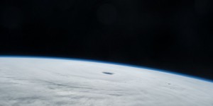Le typhon Vongfong vu depuis la station spatiale internationale
