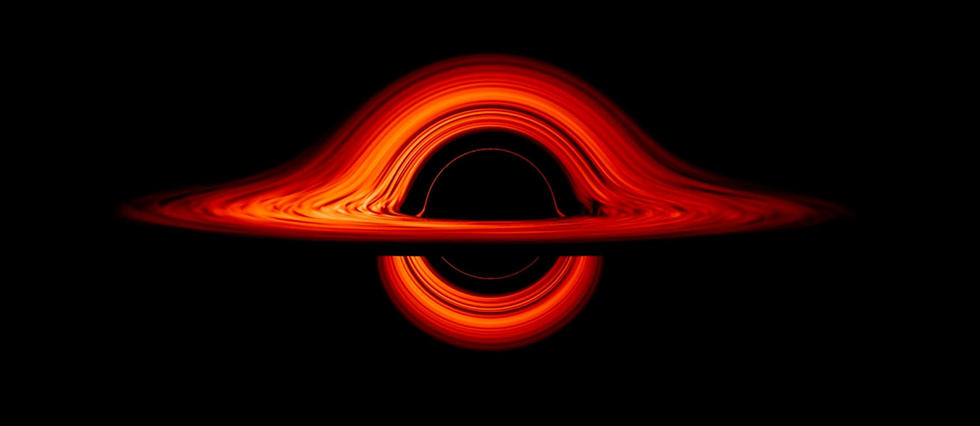 Voyage autour d'un trou noir déformant l'espace-temps