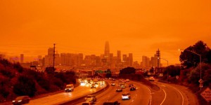 Le ciel de San Francisco vire à l'orange à cause de gigantesques incendies