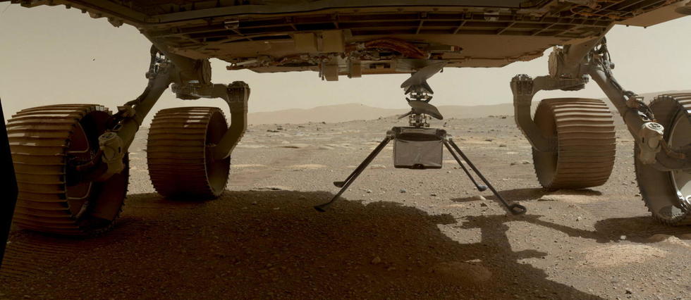 Mars : premier vol réussi pour l’hélicoptère « Ingenuity »