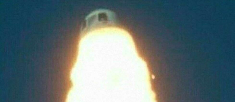 La fusée Blue Origin s'écrase après son décollage