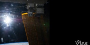 Le vol de la station spatiale compilé dans une vidéo de 6 secondes