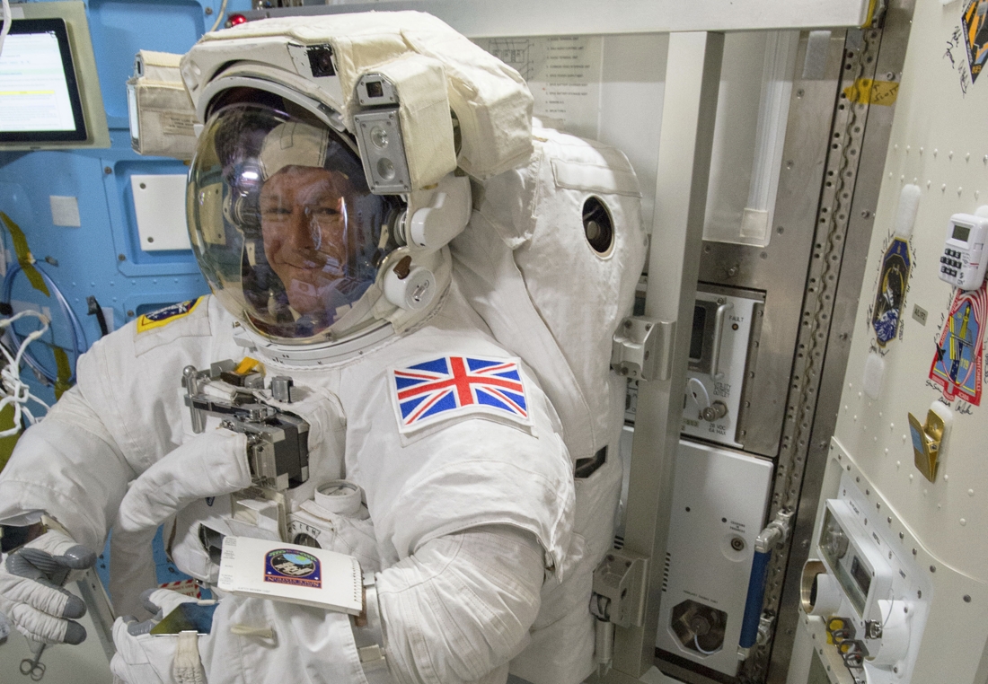 Tim Peake devient le premier astronaute britannique à sortir dans l’espace 