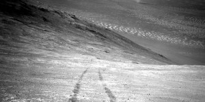 Sur Mars, Opportunity a photographié un tourbillon de poussière  